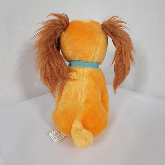 Walt Disney Productions Vintage Plus Lady and the Tramp Stuffed Animal 6" - Picture 4 of 8